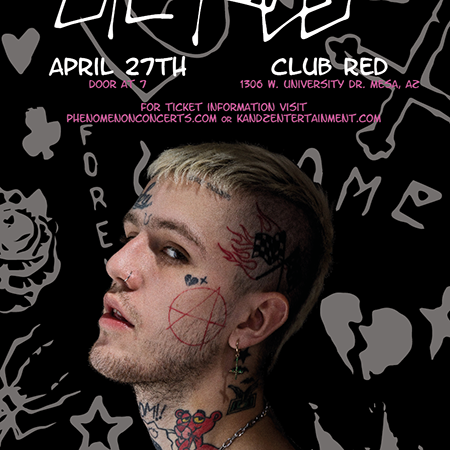 Affiche concert Lil Peep