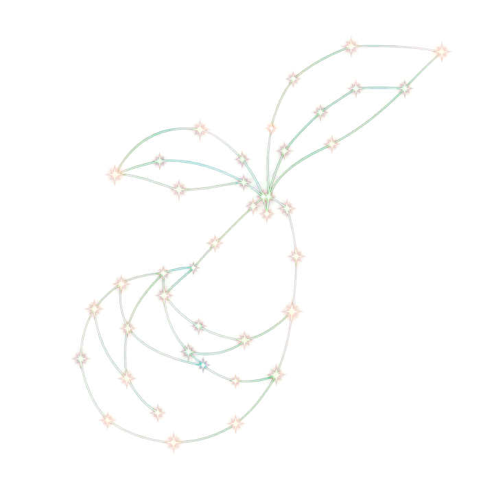 Constellation en forme de Mokoko